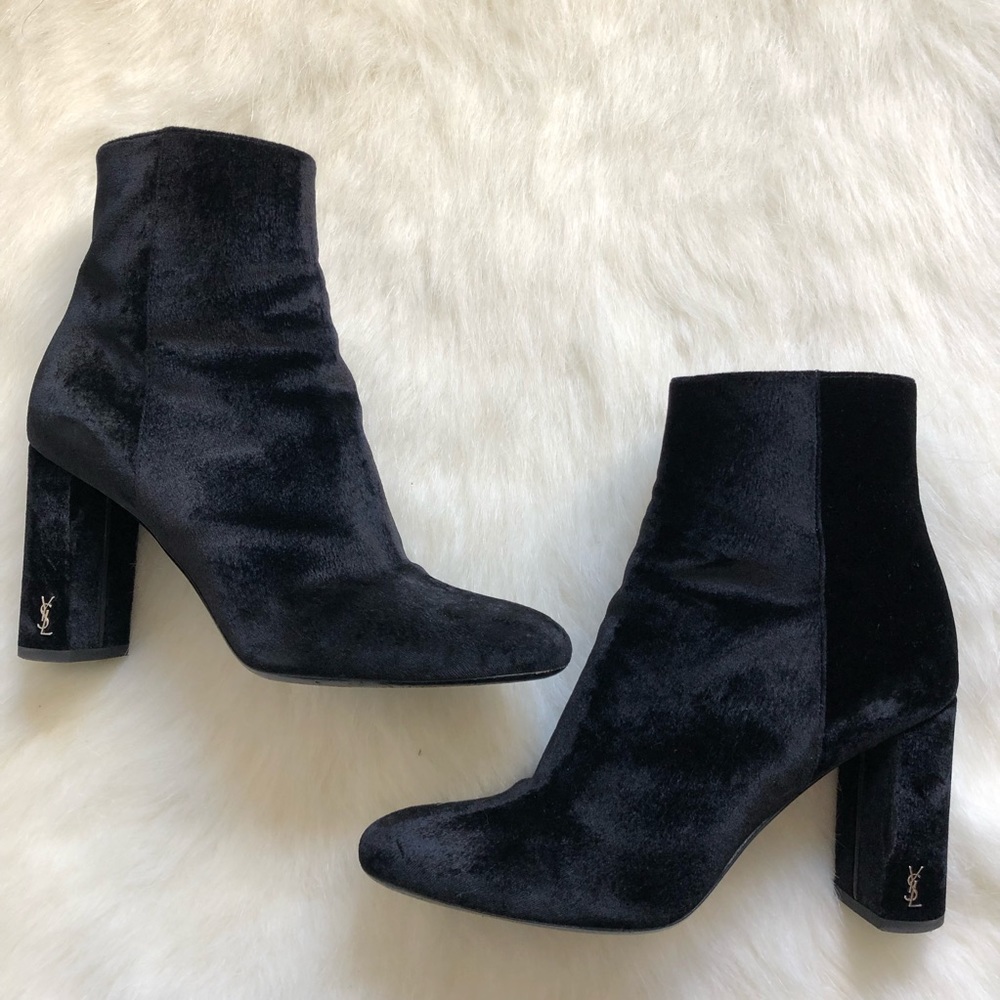 SAINT LAURENT LouLou Ankle Boots